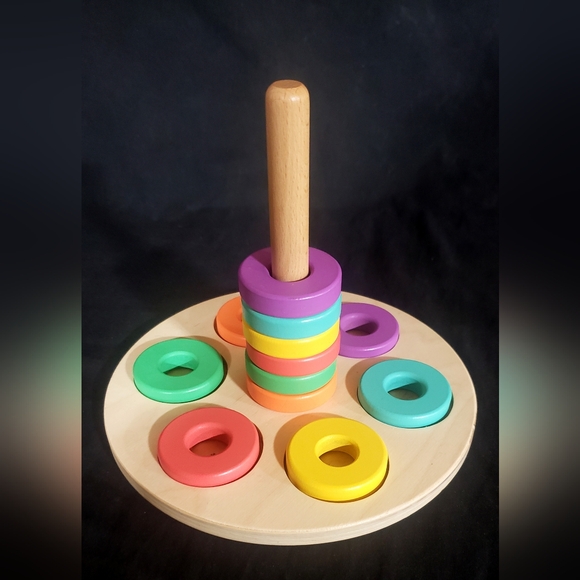 LOVEVERY Flexible Wooden Stacker - Picture 2 of 2